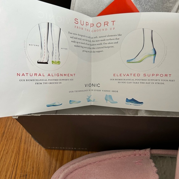 Vionic McKenzie Haven Suede Moccasins Slip-On Loafers New! Super comfy!! - Picture 8 of 10